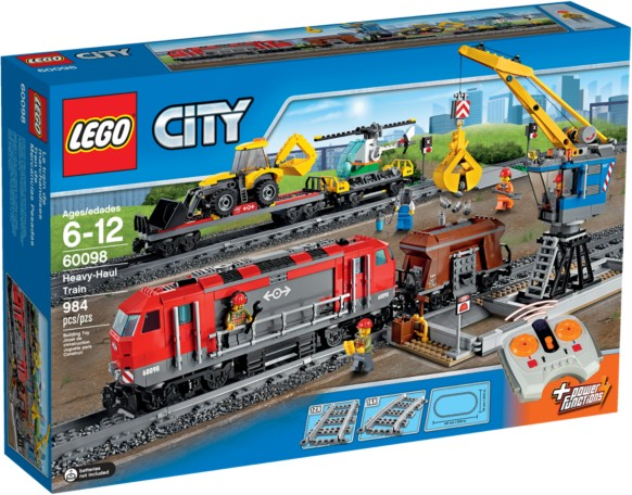 Lego City: Heavy-Haul Train 60098 (Box has some staining on one corner - shelf wear)