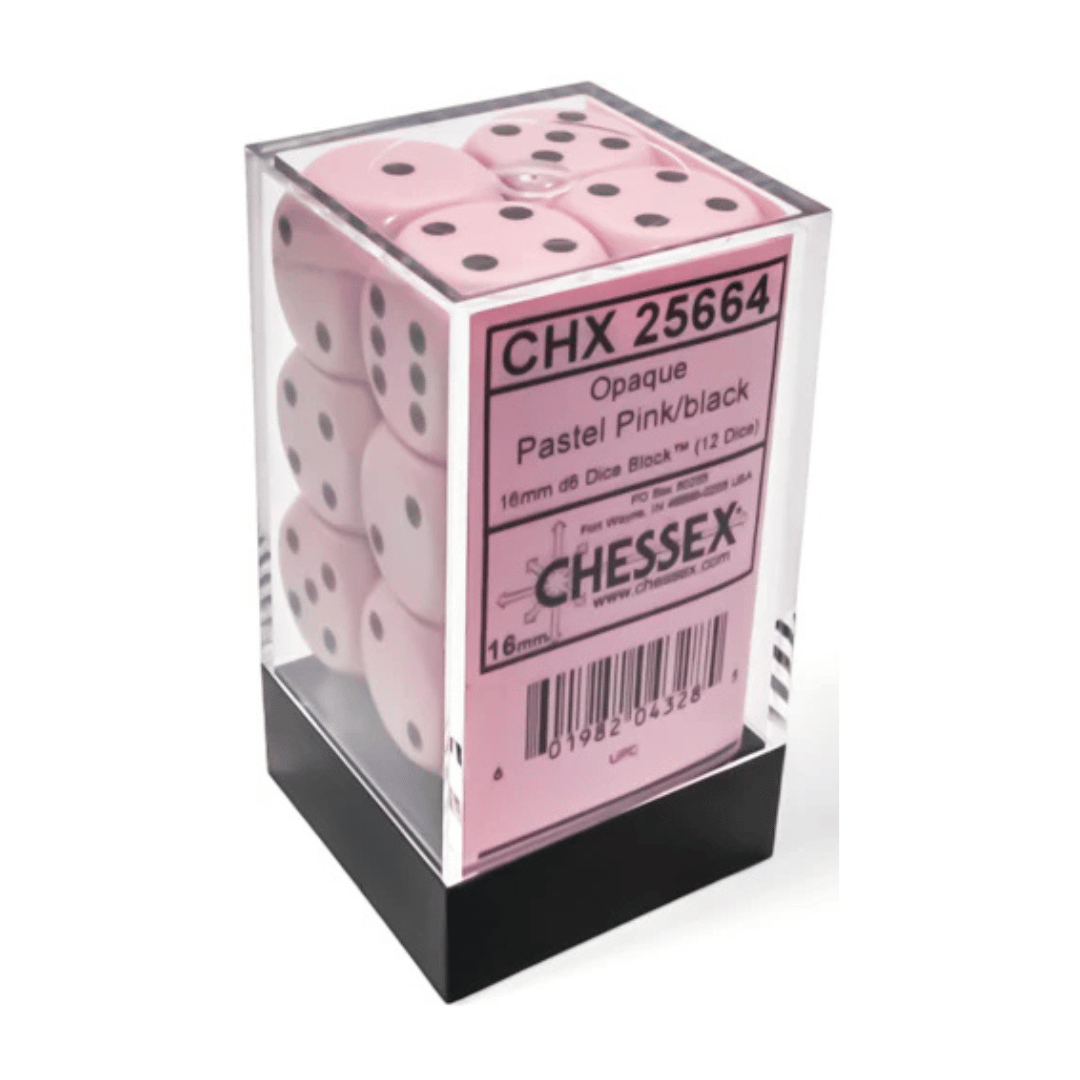 Chessex 12D6 - Assorted Colours 16MM $5.99