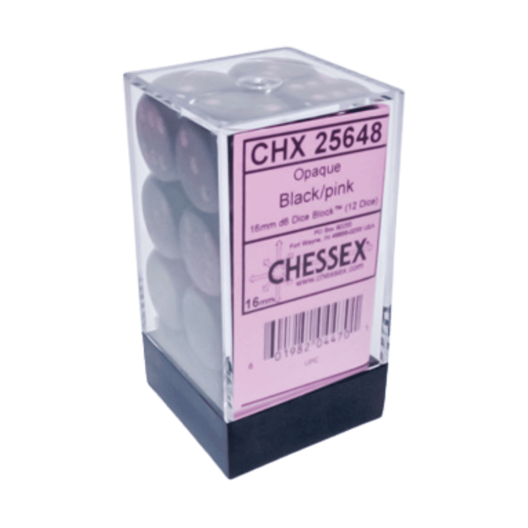 Chessex 12D6 - Assorted Colours 16MM $6.99