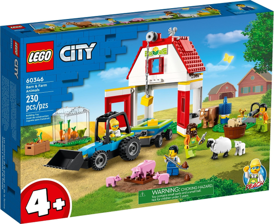 Lego City: Barn & Farm Animals 60346