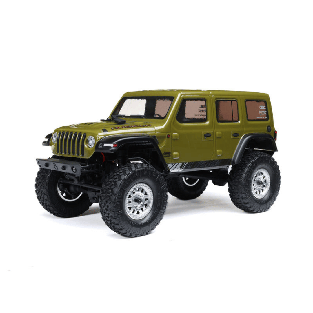 Axial SCX24 Jeep Wrangler JLU 4WD 1/24 RTR Scale Mini Crawler w/2.4GHz Radio, Battery & Charger - Assorted Colours AXI00002V3