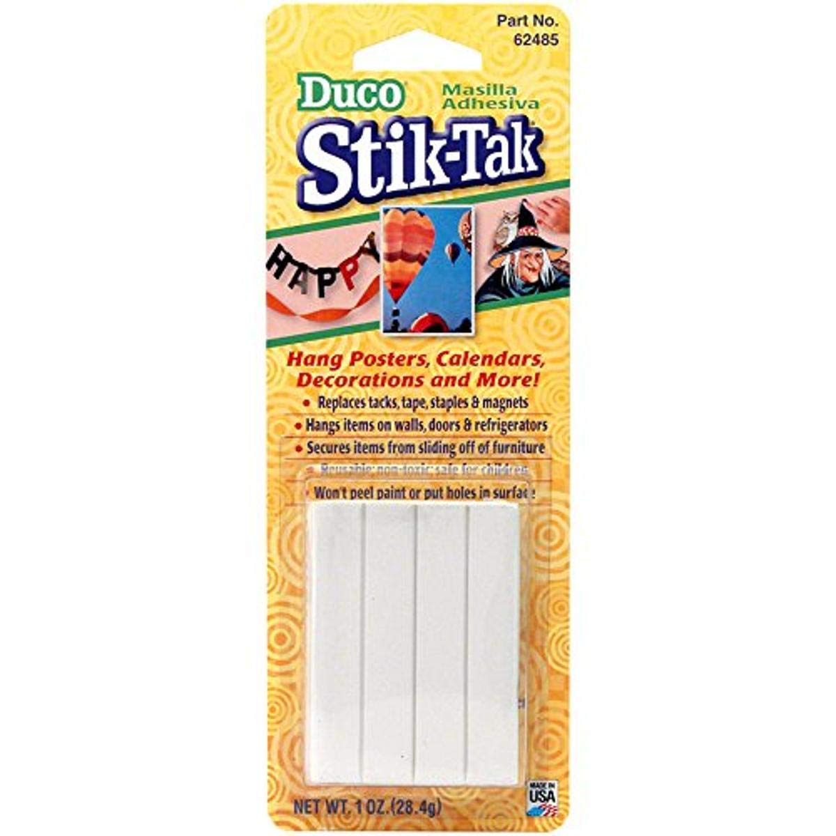 Duco Stik-Tak Adhesive 1oz - DUC-6248