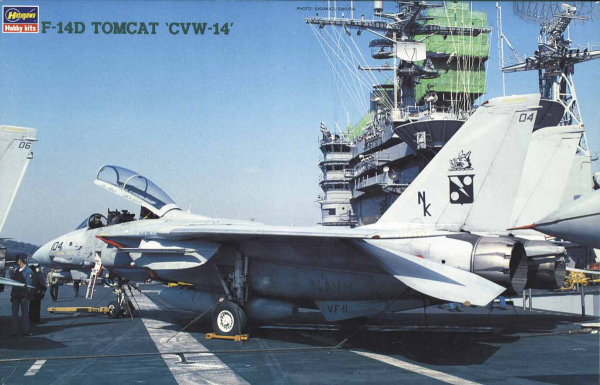 F-14D Tomcat “CVW-14” 1/48 #07212 by Hasegawa