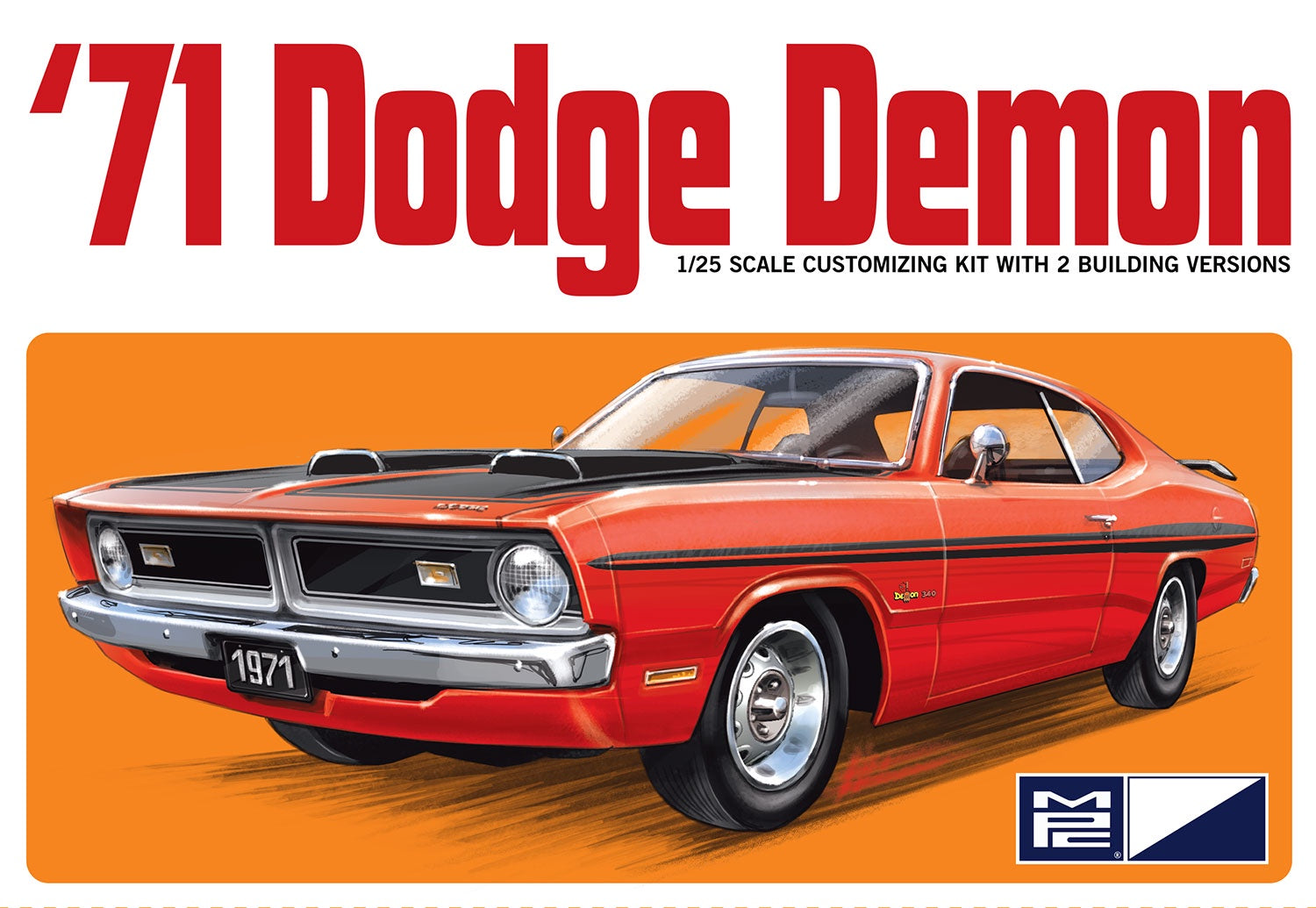 1971 Dodge Demon 1/25 Model Car Kit #977 by MPC