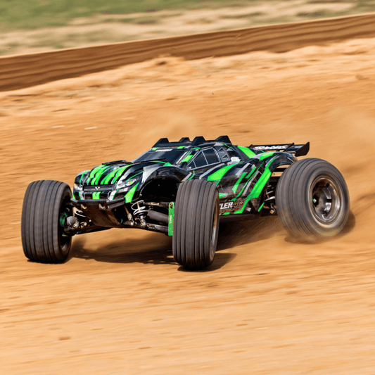 Traxxas Rustler 4X4 Ultimate 1/10 RTR Brushless Stadium Truck w/TQi 2.4GHz Radio & Link Module - Assorted Colours TRA67097-4