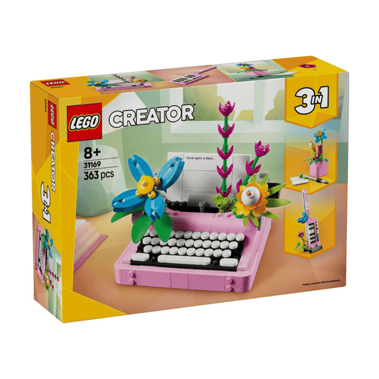 Lego Creator 3-in-1: Typewriter with Flowers 31169