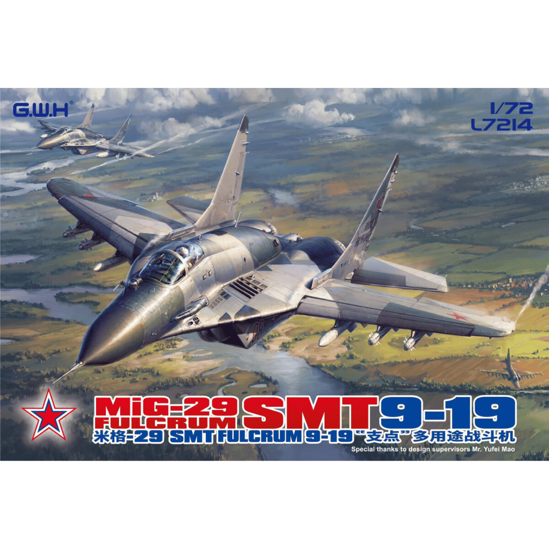 MIG-29 9-19 SMT 1/72 #L7214 by GWH