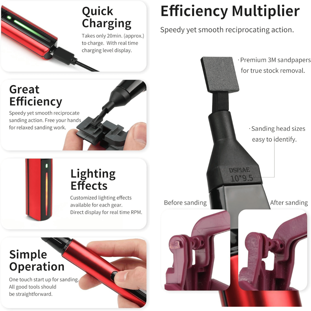 Dspiae "Illusive Shadows" Reciprocating Sander