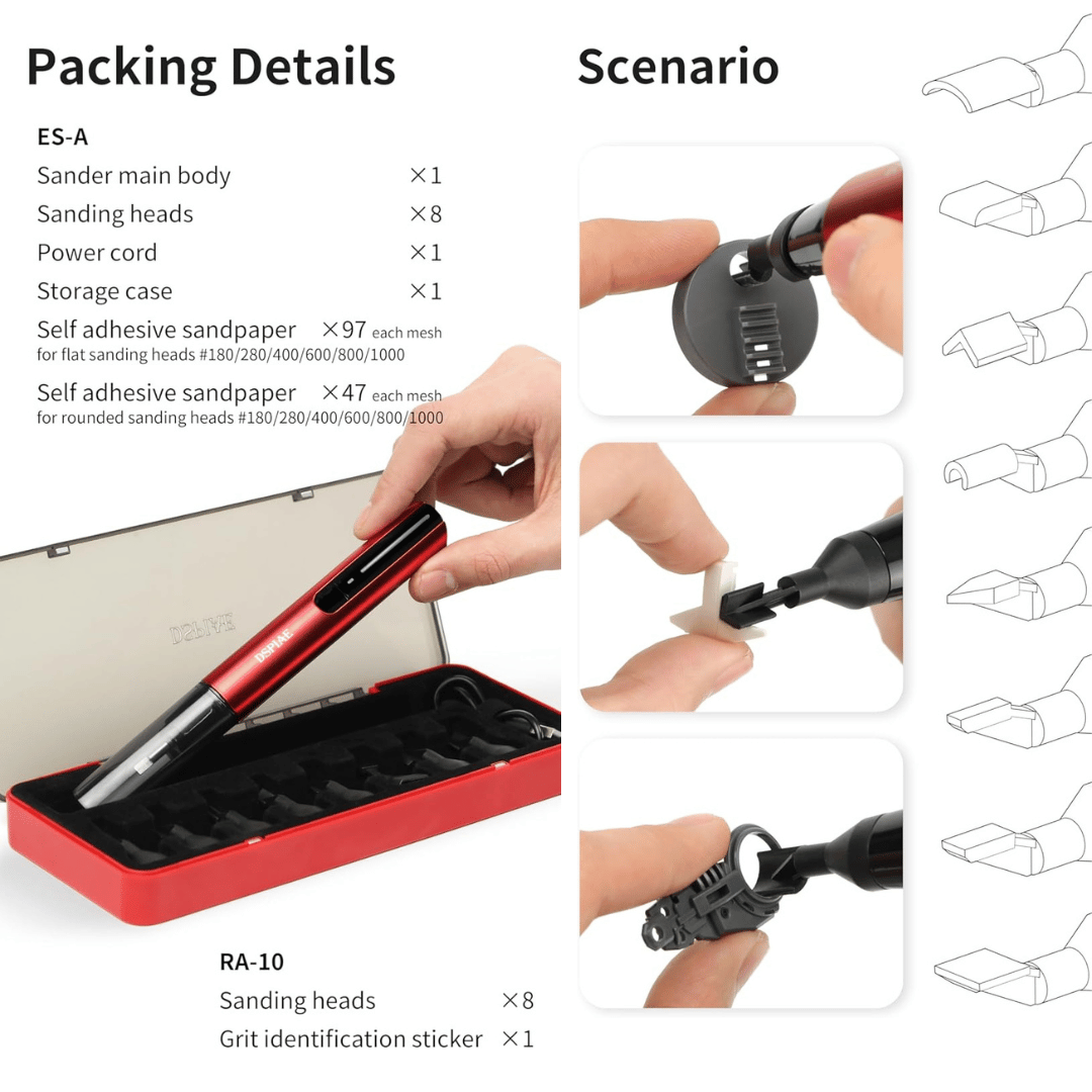 Dspiae "Illusive Shadows" Reciprocating Sander