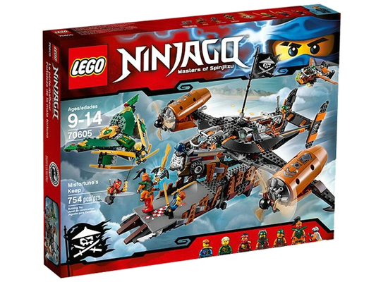 Lego Ninjago: Misfortune's Keep 70605
