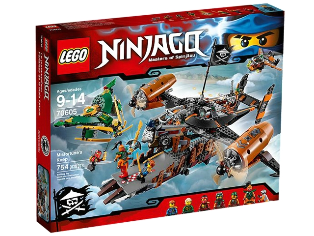 Lego Ninjago: Misfortune's Keep 70605