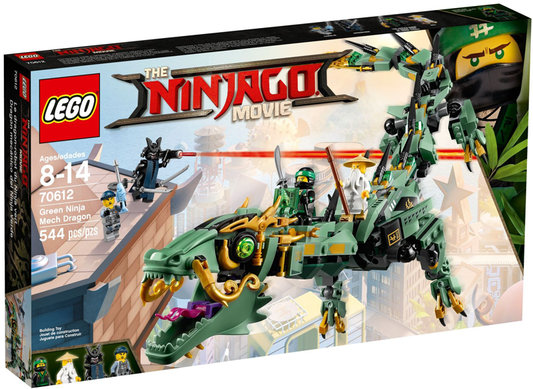 The Lego Ninjago Movie: Green Ninja Mech Dragon 70612