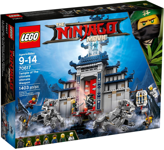 The Lego Ninjago Movie: Temple of the Ultimate Ultimate Weapon 70617