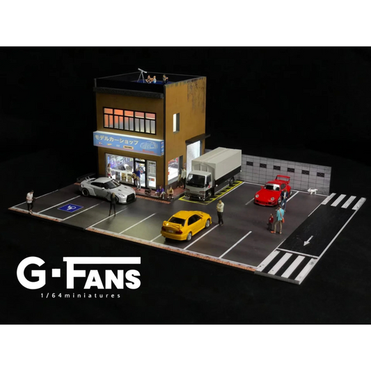 Cardinal 1/64 Diorama Kit Car Shop - 710026