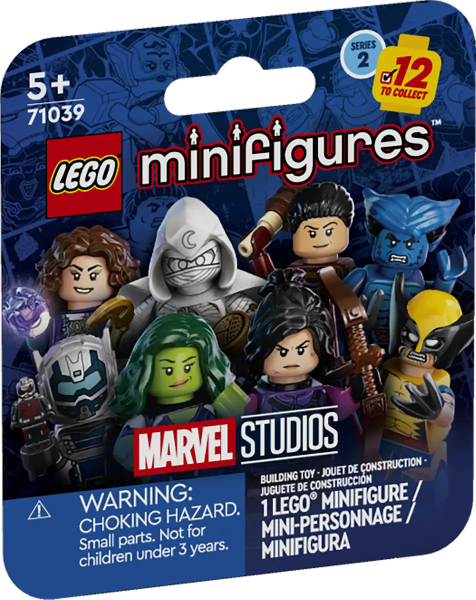 Lego Collectible Minifigures: Marvel Studios: Series 2 71039