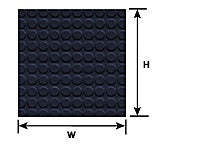 Plastruct G Scale Rubber Tread Sheet PLA91712
