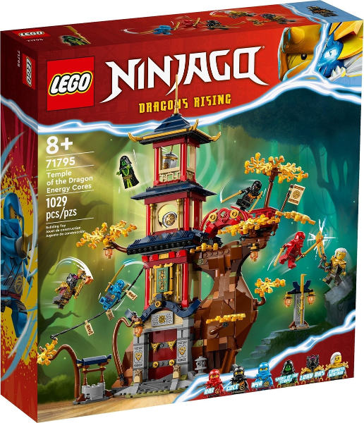 Lego Ninjago: Temple of the Dragon Energy Cores 71795