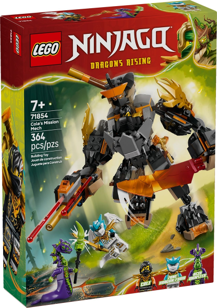 Lego Ninjago: Cole's Mission Mech 71854