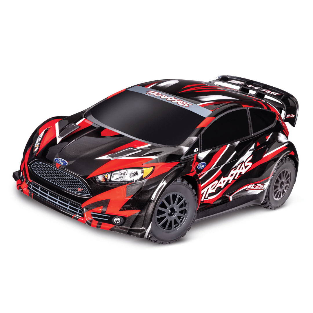 Traxxas Ford Fiesta 4x4 BL-2S Brushless 1/10 RTR AWD Rally Car  w/BL-2S ESC, TQ 2.4GHz Radio - Assorted Colours TRA74154-4