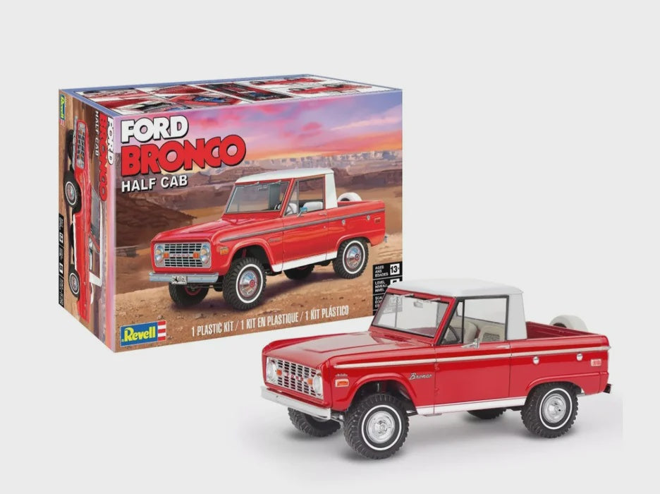 Ford Bronco Half Cab 1/25 #4544 by Revell