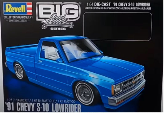 1991 Chevy S-10 Lowrider Special Edition 1/25 #4562 by Revell
