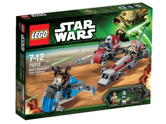 Lego Star Wars: BARC Speeder with Sidecar 75012 (excellent box)