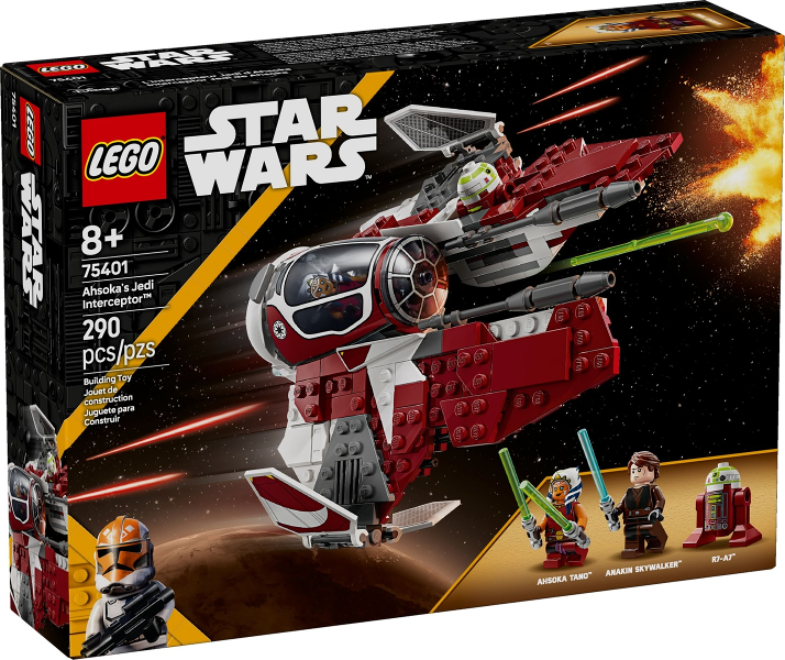 Lego Star Wars: Ahsoka's Jedi Interceptor 75401
