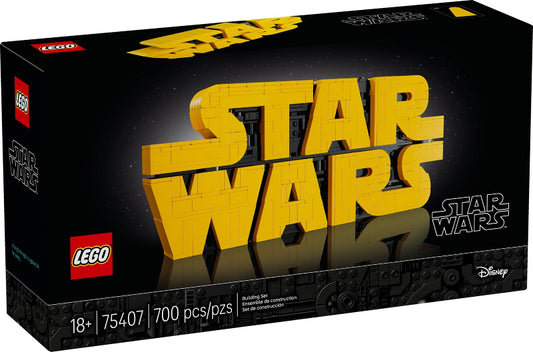 Lego Star Wars: Brick-Built Star Wars Logo 75407