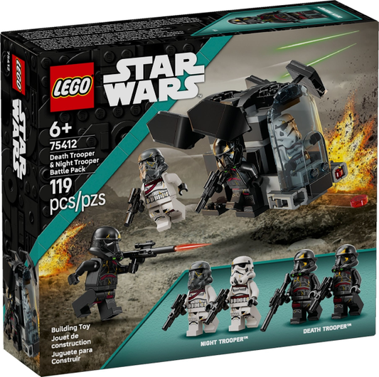 Lego Star Wars: Death Trooper & Night Trooper Battle Pack 75412