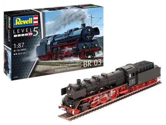 Standard Express Locomote 03 Class w/ Tender 1/74 #2166 by Revell