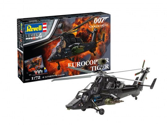 James Bond Eurocopter Tiger Gift Set 1/72 #5654 by Revell