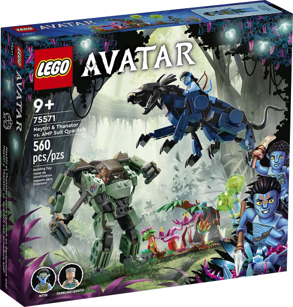 Lego Avatar: Neytiri & Thanator vs. AMP Suit Quaritch 75571