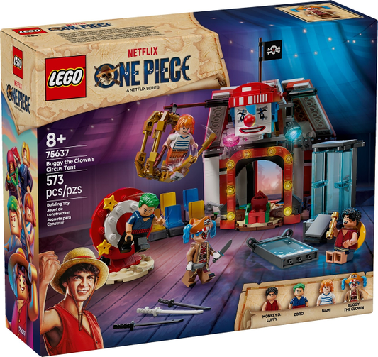 Lego One Piece: Buggy the Clown's Circus Tent 75637