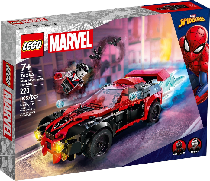 Lego Marvel Super Heroes: Miles Morales vs. Morbius 76244