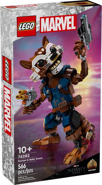 Lego Marvel Super Heroes: Infinity Saga Rocket & Baby Groot 76282
