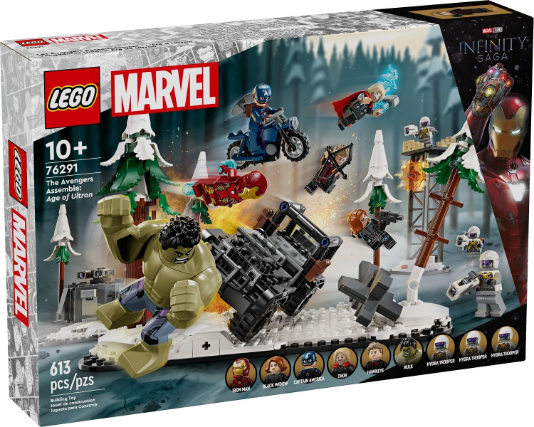 Lego Marvel Super Heroes: The Avengers Assemble: Age of Ultron 76291