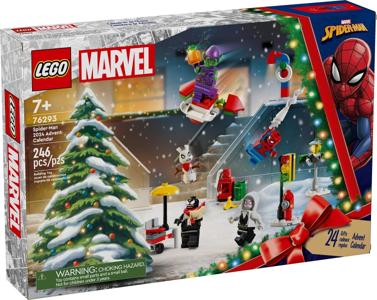 Lego Marvel Super Heroes: Spider-Man Advent Calendar 2024 76293