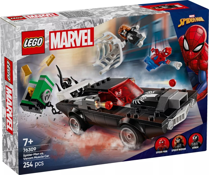 Lego Marvel Super Heroes: Spider-Man vs. Venom Muscle Car 76309