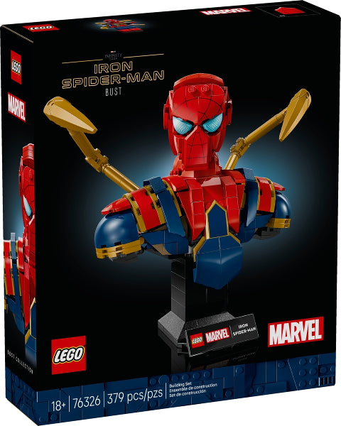 Lego Marvel Super Heroes: Iron Spider-Man Bust 76326