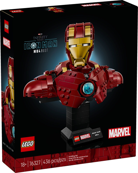 Lego Marvel Super Heroes: Iron Man MK4 Bust 76327