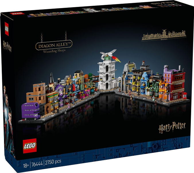 Lego Harry Potter: Diagon Alley Wizarding Shops 76444