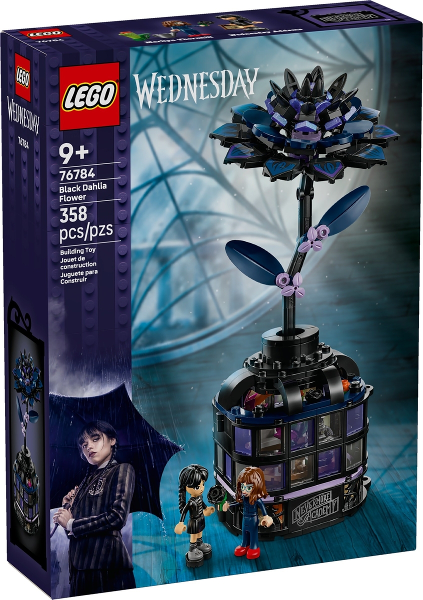 Lego Wednesday: Black Dahlia Flower 76784