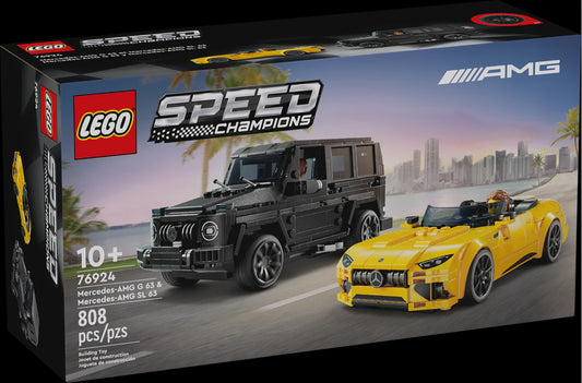 Lego Speed Champions: Mercedes-AMG G 63 & Mercedes-AMG SL 63 76924