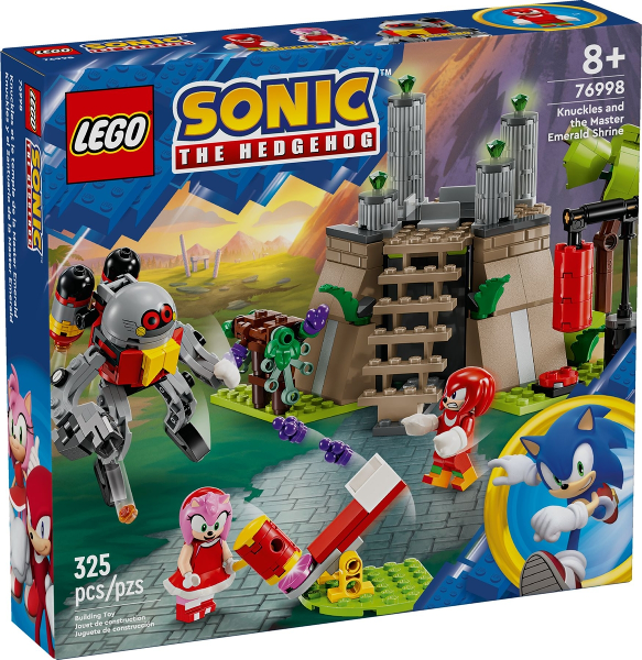Lego Sonic the Hedgehog: Knuckles and the Master Emerald Shrine 76998