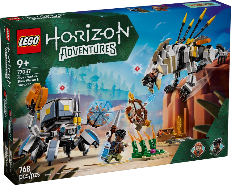 Lego Horizon: Aloy & Varl vs. Shell-Walker & Sawtooth 77037