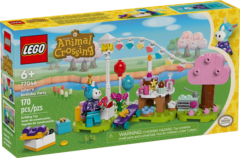 Lego Animal Crossing: Julian's Birthday Party 77046