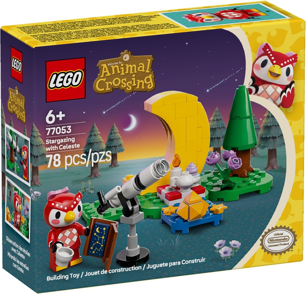 Lego Animal Crossing: Stargazing with Celeste 77053