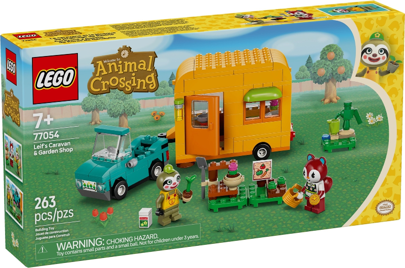 Lego Animal Crossing: Leif's Caravan & Garden Shop 77054