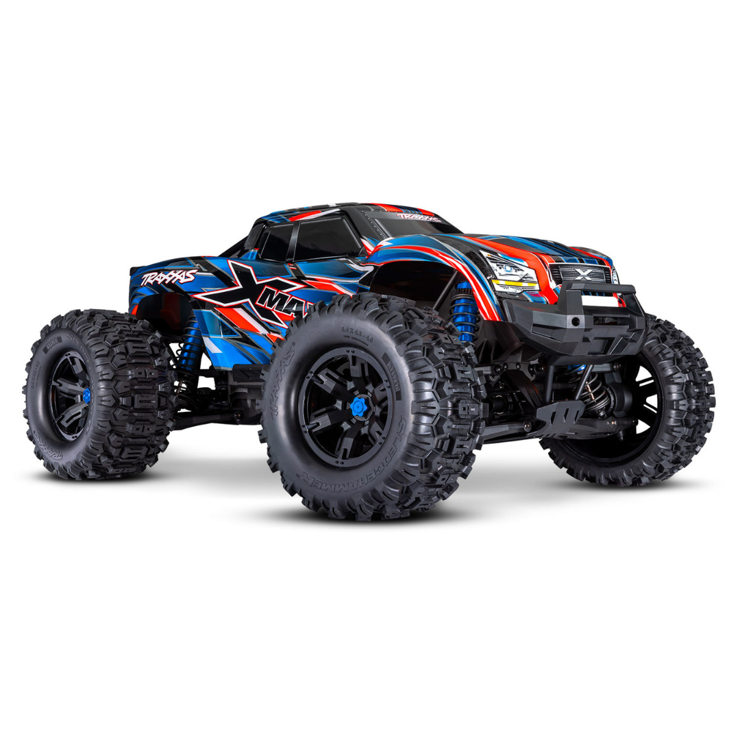 Traxxas X-Maxx 8S 1/6 4WD Brushless RTR Monster Truck  w/2.4GHz TQi Radio, TSM & Belted Tires - Assorted Colours TRA77096-4