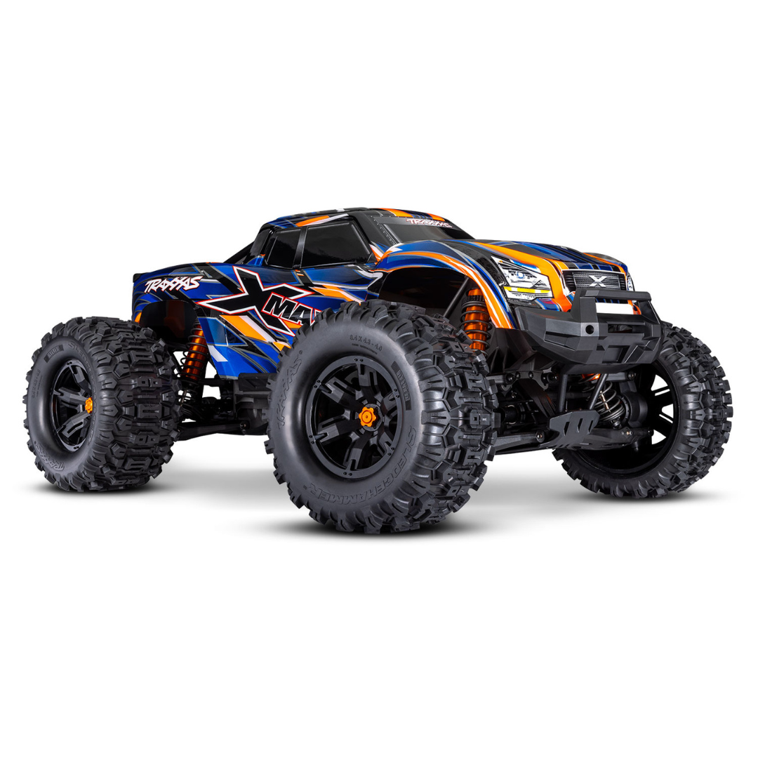 Traxxas X-Maxx 8S 4WD Brushless RTR Monster Truck (Red) w/2.4GHz TQi Radio, TSM & Belted Tires - TRA77096-4 Assorted Colours